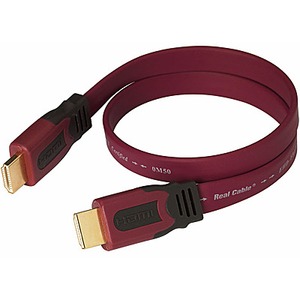 Кабель HDMI Real Cable HD-E-FLAT 0.5m