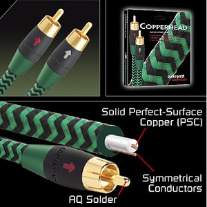 Кабель аудио RCA - RCA Audioquest CopperHead 0.75m