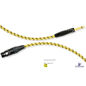 Кабель аудио Jack - XLR MrCable AMJXMF-25-V-CRYSTAL 25.0m