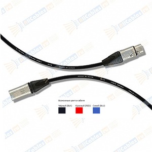 Кабель аудио XLR - XLR MrCable AIX-10-PVQ 10.0m