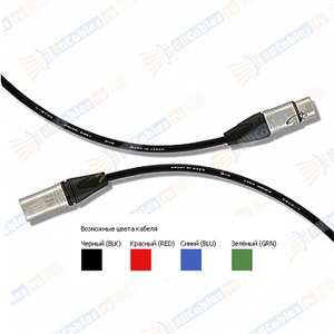 Кабель аудио XLR - XLR MrCable AIX-02-SC 2.0m