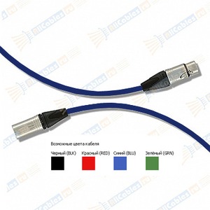 Кабель аудио XLR - XLR MrCable AIX-07-SC BLU 7.0m