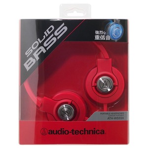 Наушники Audio-Technica ATH-WS33X RD