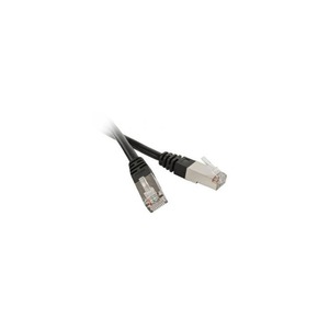 Кабель Витая пара Hyperline PC-LPM-STP-RJ45-RJ45-C5e-0.5M-BK 0.5m