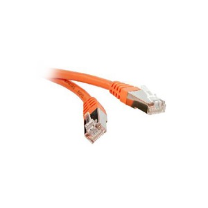 Кабель Витая пара Hyperline PC-LPM-STP-RJ45-RJ45-C5e-0.5M-OR 0.5m