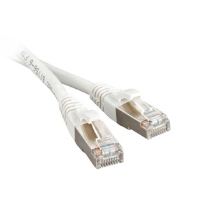 Кабель Витая пара Hyperline PC-LPM-STP-RJ45-RJ45-C5e-0.5M-WH 0.5m