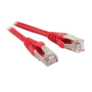 Кабель Витая пара Hyperline PC-LPM-STP-RJ45-RJ45-C5e-1M-RD 1.0m