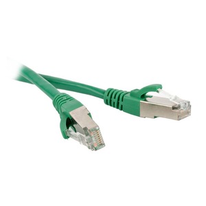 Кабель Витая пара Hyperline PC-LPM-STP-RJ45-RJ45-C5e-5M-GN 5.0m