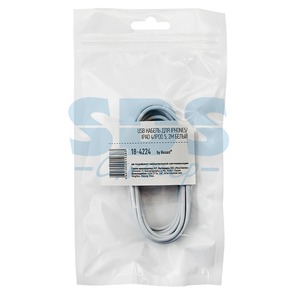 Кабель USB Rexant 18-4224 USB iPhone 5/5S белый (1 штука) 2.0m