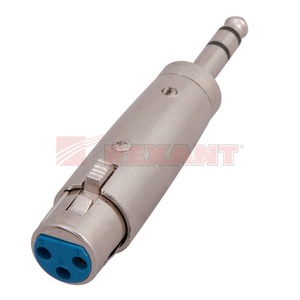 Переходник XLR - Jack Rexant 14-0501 CANON XLR - Jack (1 штука)