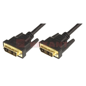 Кабель DVI Rexant 17-6404 Gold (1 штука) 2.0m