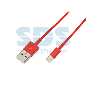 Кабель USB Rexant 18-1128 USB iPhone 5 красный (1 штука) 1.0m