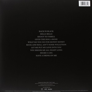 Виниловая пластинка и CD LP AC/DC - Back In Black (5099751076513)