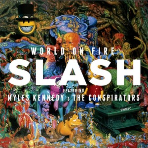 Виниловая пластинка и CD LP Slash Featuring Kennedy Miles - Conspirators - World On Fire (0016861755812)