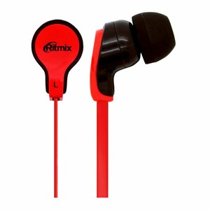 Наушники Ritmix RH-183 Black+Red