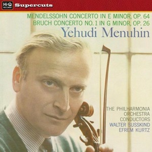 Виниловая пластинка и CD LP Mendelssohn / Bruch - Menuhin / Philharmonia Orchestra - Violin Concertos (5060218890041)