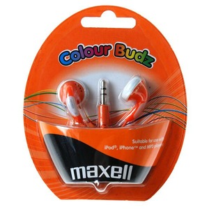 Наушники Maxell Colour Budz Orange