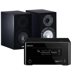 AV-Ресивер Denon DRA-N4 Black + Canton GLE 420.2 Black