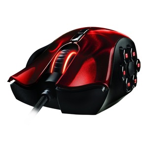 Мышь компьютерная Razer Naga Hex Red