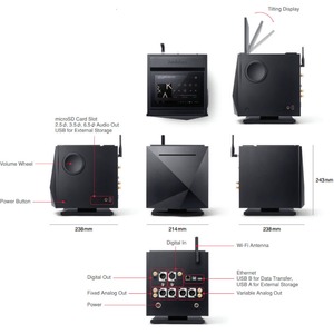 Сетевой плеер Astell&Kern AK500N 1Tb Silver