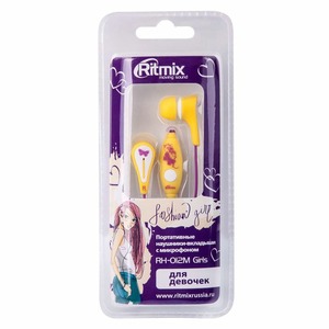 Наушники Ritmix RH-012M Girls