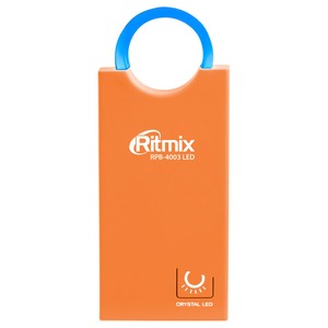 Мобильный аккумулятор Ritmix RPB-4003 LED Orange