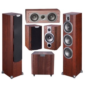 Комплект колонок Wharfedale Vardus 410 Power set 5.1 Rosewood