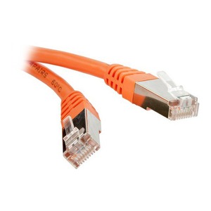 Кабель Витая пара Hyperline PC-LPM-STP-RJ45-RJ45-C5e-15M-LSZH-OR 15.0m