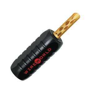 Разъем Акустический WireWorld BANGCRP00 Banana Plugs Gold (1 штука)