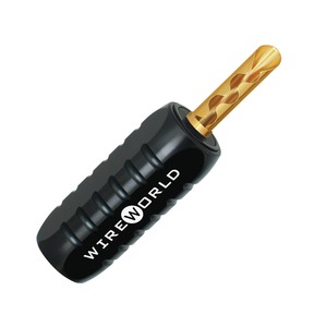 Разъем Акустический WireWorld BANGCRP00 Banana Plugs Gold (1 штука)