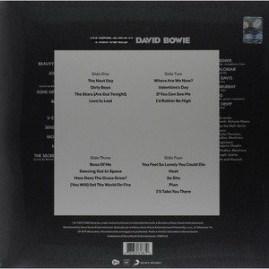 Виниловая пластинка и CD LP David Bowie - The Next Day (0887654618610)