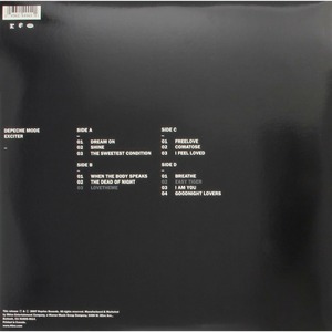 Виниловая пластинка и CD LP Depeche Mode - Exciter (0081227960773)