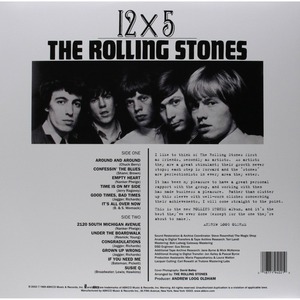 Виниловая пластинка и CD LP The Rolling Stones - 12 X 5 (0018771940210)