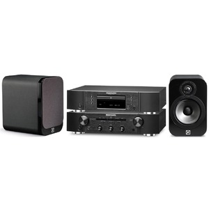 Комплект колонок Marantz CD5005 + PM5005 Black + Q Acoustics Q3010 Graphite Matte