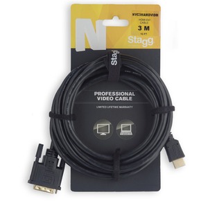 Кабель HDMI Stagg NVC3HAMDVIDM 3.0m