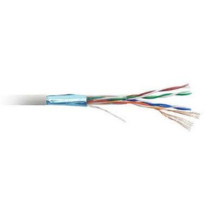 Кабель Витая пара Hyperline FUTP4-C5E-P26-IN-PVC-GY-305 (305м)