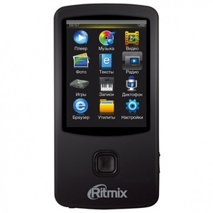 Портативный плеер Ritmix RF-7100 4Gb Black