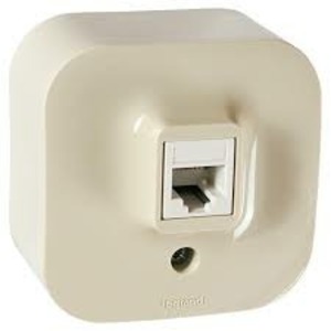 Розетка RJ 45 и телефон Legrand 775937 Galea Life