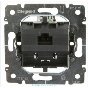 Розетка RJ 45 и телефон Legrand 775761 Galea Life