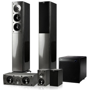 Комплект колонок Jamo S 606 HCS 3 + Sub 260 Black