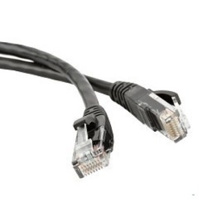 Кабель Витая пара Hyperline PC-LPM-UTP-RJ45-RJ45-C5e-15M-LSZH-BK 15.0m