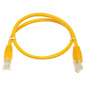 Кабель Витая пара Hyperline PC-LPM-UTP-RJ45-RJ45-C6-1.5M-LSZH-YL 1.5m