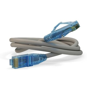 Кабель Витая пара Hyperline PC-LPM-UTP-RJ45-RJ45-C6-3M-LSZH-GY 3.0m