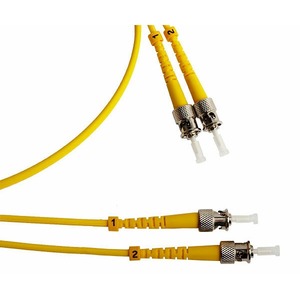 Патч-корд волоконно-оптический Hyperline FC-D3-9-ST/UR-ST/UR-H-2M-LSZH-YL 2.0m