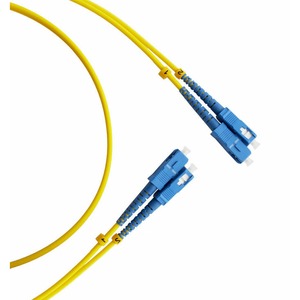 Кабель Волоконно-оптический Hyperline FC-D3-9-SC/UR-SC/UR-H-1M-LSZH-YL 1.0m