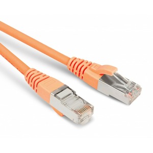 Кабель Витая пара Hyperline PC-LPM-STP-RJ45-RJ45-C5e-1M-OR 1.0m