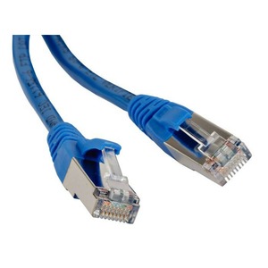 Кабель Витая пара Hyperline PC-LPM-STP-RJ45-RJ45-C5e-0.5M-LSZH-BL 0.5m