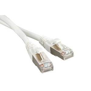 Кабель Витая пара Hyperline PC-LPM-STP-RJ45-RJ45-C6-15M-LSZH-WH 15.0m