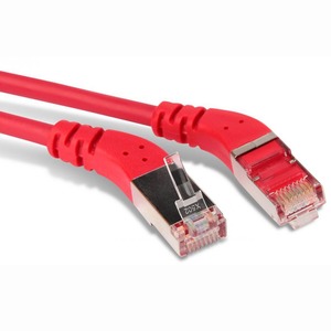 Кабель Витая пара Hyperline PC-APM-STP-RJ45/L45-RJ45/R45-C6-2M-LSZH-RD 2.0m