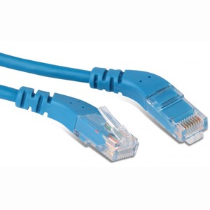 Кабель Витая пара Hyperline PC-APM-UTP-RJ45/L45-RJ45/R45-C6-2M-LSZH-BL 2.0m